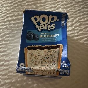 Frosted Blueberry Toaster Pastries